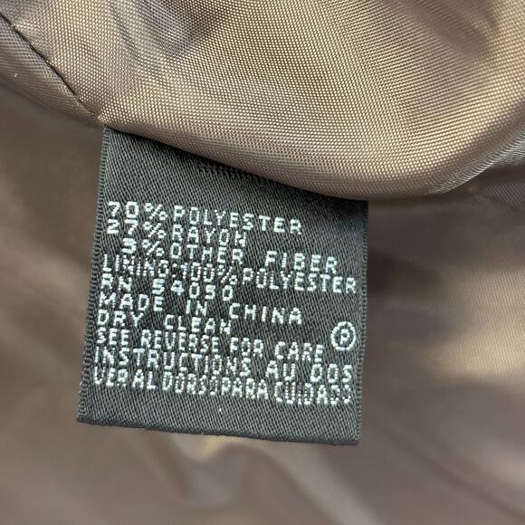 Kasper Petite Womens Corpcore Career Pin Striped 2 Pc Skirt Suit Size 6P Wedding - Picture 11 of 14